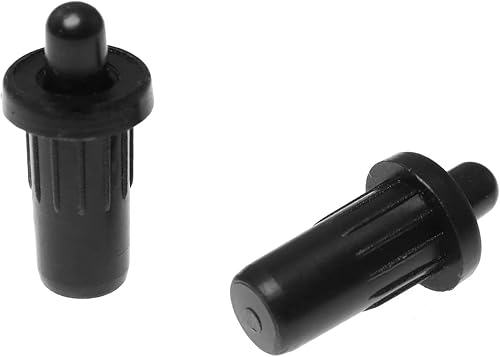 Maxmoral 20 pasadores de reparación de puerta de gabinete amortiguador de plástico de repuesto accesorios de muebles cargados por resorte pasadores