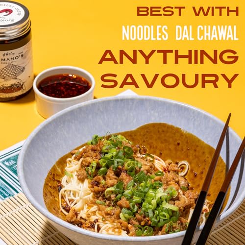 Image of RAMANO'S Classic Chilli Oil 240 Gms made with Traditional Recipe in Mustard Oil with 5 Chillies, Authentic Flavour for Cooking, Marinade, Stir-Fry, Drizzling over noodles, Fried rice, Pizza & Pasta