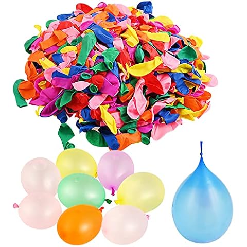 GOLDGE 1200 PCS Mini Latex Water Balloons Cover