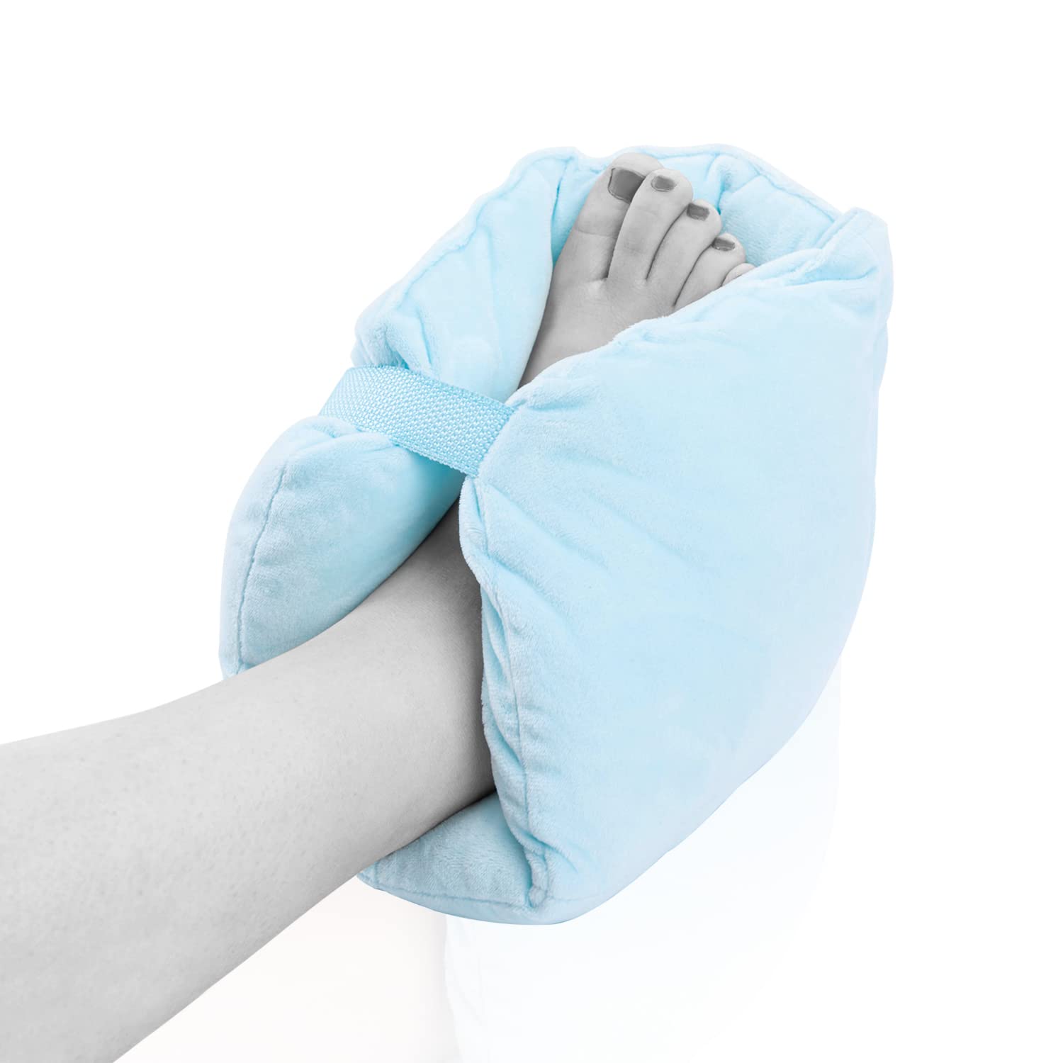 SWISSELITEHeel Protector Cushion for Pressure Sores or Ulcers, 1 Piece Foot Support Pillow, Heel Cushions for Recovery Pain Relief