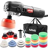 AUTIWOZ Rotary Car Polisher Buffer Sander Detailing Polish Kit 1/2/3inch Mini Polishing Machine Variable Speed with Polishing Pads for Car Motorcycle Detailing Buffing Sanding Polish Scratch Repairing - Image 1