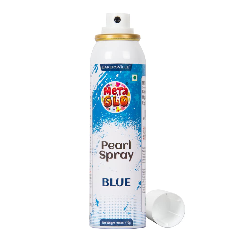 See full amazon price history chart for MetaGlo Edible Pearl Spray (Blue), 100ml | Cake Decorating Spray Colour for Cakes, Cookies, Cupcakes Or Any Consumable For A Dazzling Metallic Shimmer Effect, Blue MetaGlo Edible Pearl Spray (Blue), 100ml | Cake Decorating Spray Colour for Cakes, Cookies, Cupcakes Or Any Consumable For A Dazzling Metallic Shimmer Effect, Blue (B0B8ZM8MZ7) Amazon Price History, Amazon Price Tracker