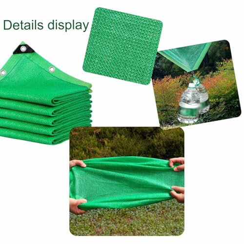 Filet d'ombrage leger durable 8x20m protection UV 88% avec oeillets - 7