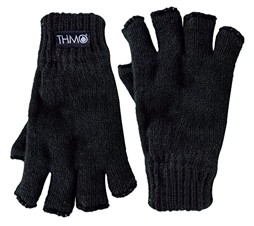 THMO Kids Fleece Lined Thinsulate Fingerless Gloves Thermal for Winter4