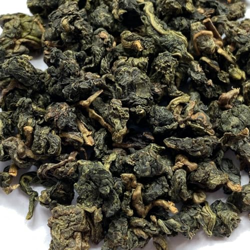 Mrs. Tea Halimun Jade Oolong 60g, Indonesien, natürlicher Tee, ohne Pestizide | Halbfermentierter Tee | Grüner Tee | Oolong Tee | Tee für Gong Fu Cha, Teezeremonie | Jade Oolong aus Java