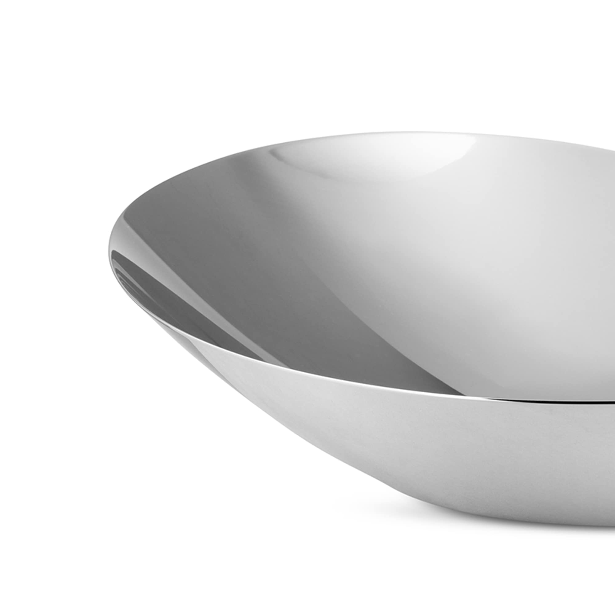 Alessi BMGS01/22 Human collection Salatschüssel - Edelstahl 18/10 glänzend poliert