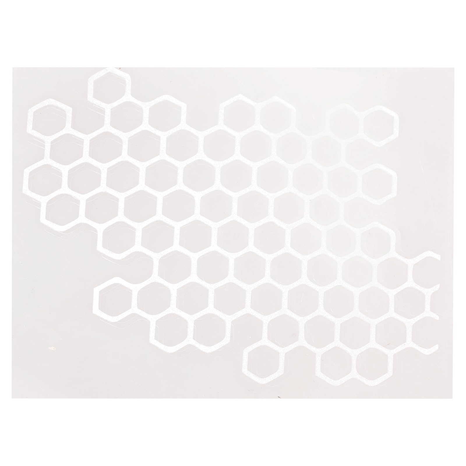 oringnat High Visibility Warning Stickers Hexagon Honeycomb Decals Adhesive Sticker Decoration for Motorcycle Car