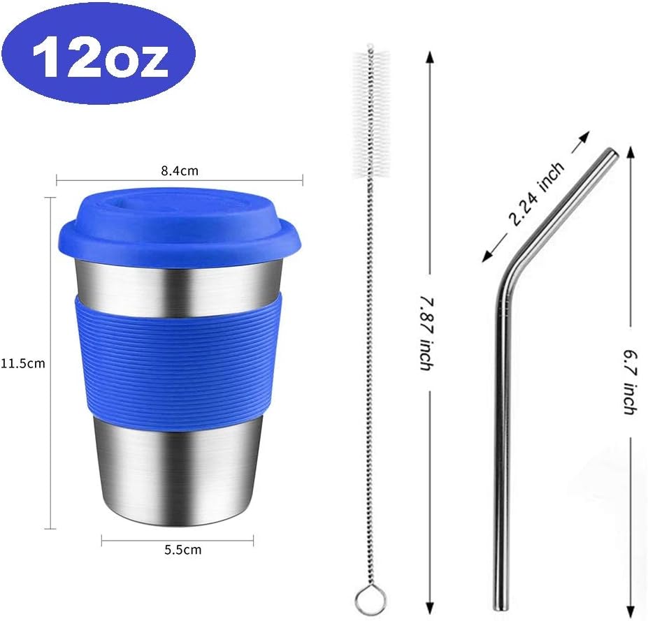 70% Off Discount Stainless Steel Cups with,Vermida Metal Cups for Kids (12oz) Buy 1 get 1 Stainless Steel Cups with,Vermida Metal Cups for Kids (12oz)