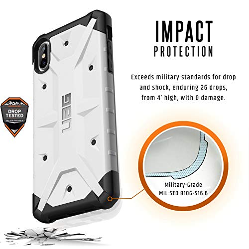 Coque iPhone XS Max antichoc housse induction blanche UAG - 3