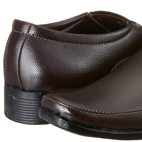 Image of Centrino Men's Formal Shoes | Slip-on Derby Shoe Business Casual | Provide Comfort & Stylish (2105)