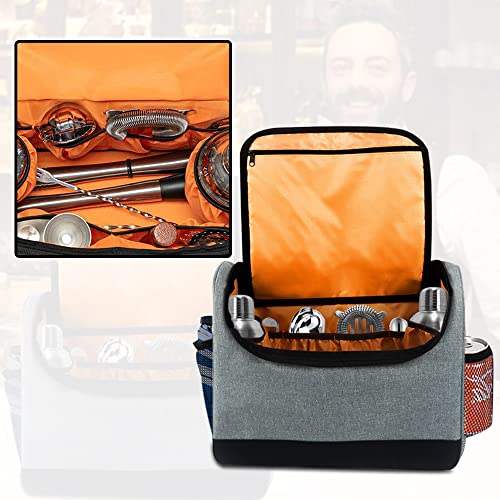 Sac de barman de voyage - Solution de rangement portable antichoc - 6