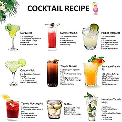 Set de Coctelera y Kit de Bartender con 13 Piezas en Acero miniatura 6