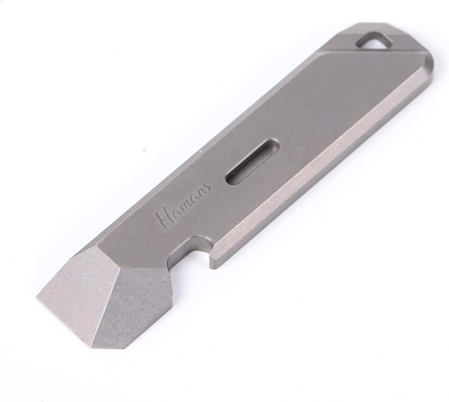 Hamans Titanium EDC Pry Bar with Bottle Opener Function Portable Multi Tool