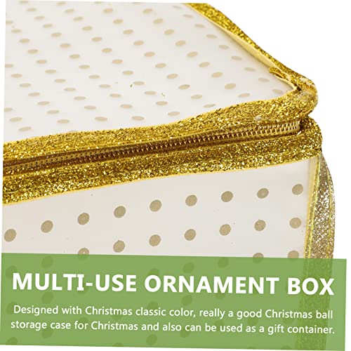 Boîte de rangement pour décorations de Noël pour simplifier le tri après les fêtes