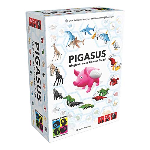 Preisvergleich Produktbild Asmodee Brain Games BRGD0002 Pigasus, Familien-Spiel, Deutsch