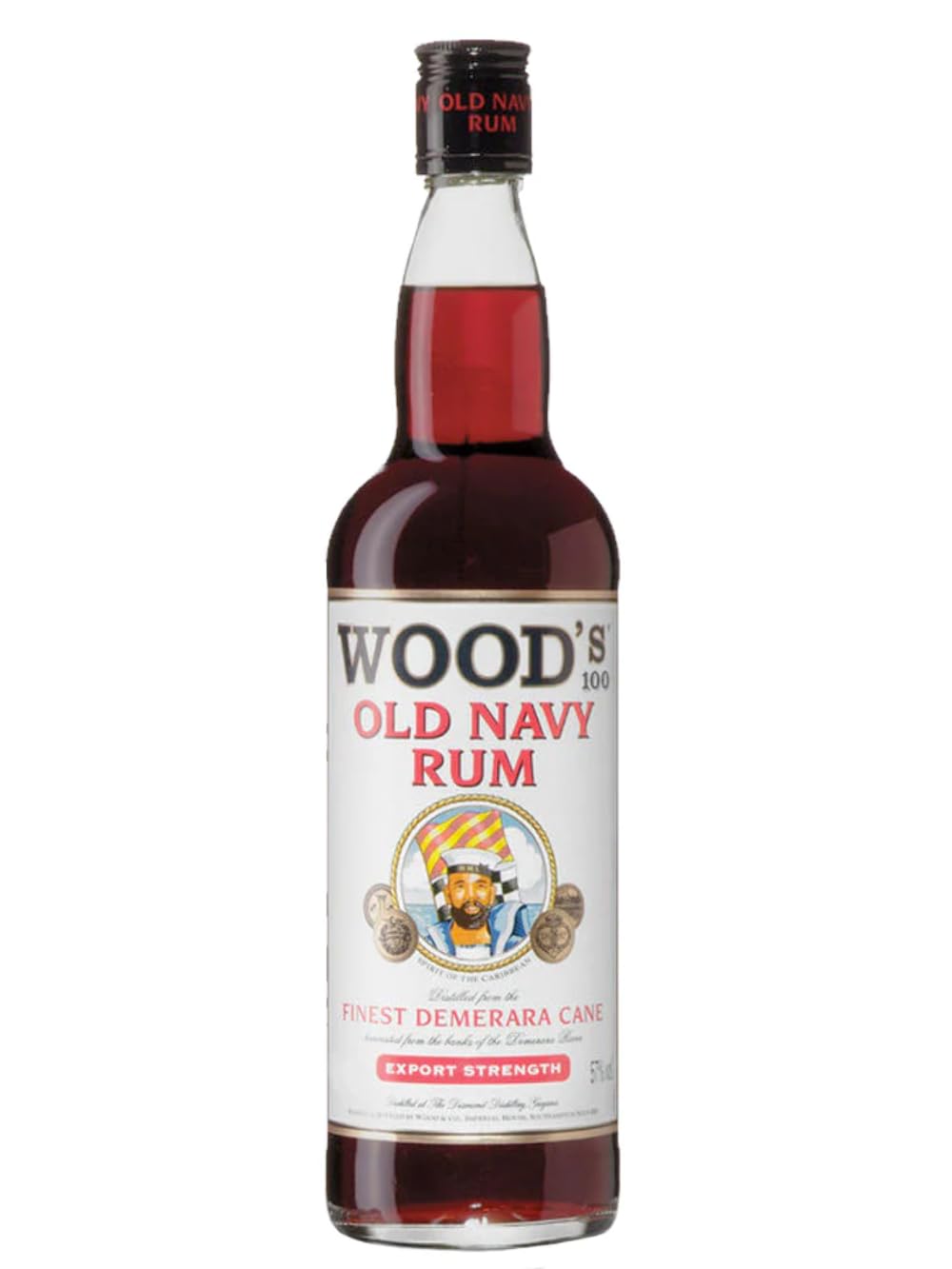 Wood's 100 Old Navy Rum - 1000 ml