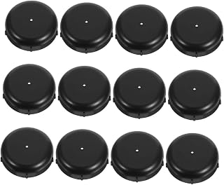 Veemoon 12pcs Furniture Pads for Moving Plastic Floor Protectors for Chairs and Stools Non- Glides for Wood and Carpet Easy Installation and Removal