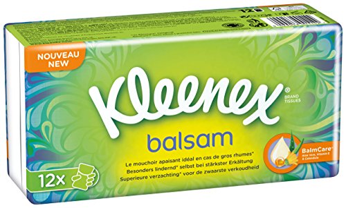 Kleenex - Pañuelos - 4 paquetes x 12 unidades - 48 unidades