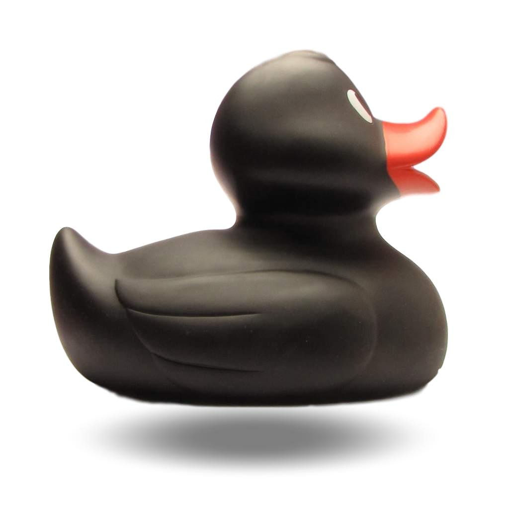 XXL-Badeente Amelie schwarz 31cm I Quietscheente I DUCKSHOP
