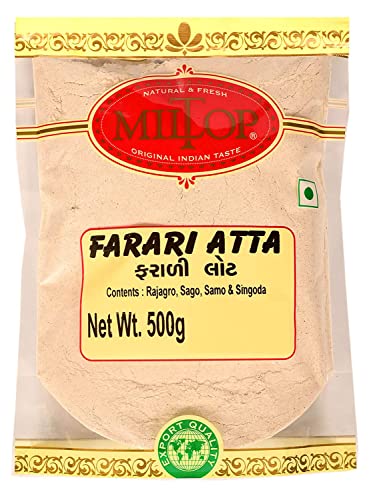Image of Miltop Farari atta (Ideal for upwaps), 1 kg(Pack of 2 500gm each)