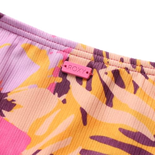 Image of Roxy Girls' Two-piece Bikini Swimsuit Set, UPF 50+ Sun Protection, Quick-Dry Bathing Suit