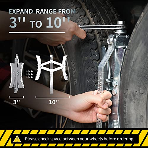 RVMATE RV Camper Wheel Chock Stabilizer Scissor, X Chocks Wheel Stabilizer (2 Packs) for RV