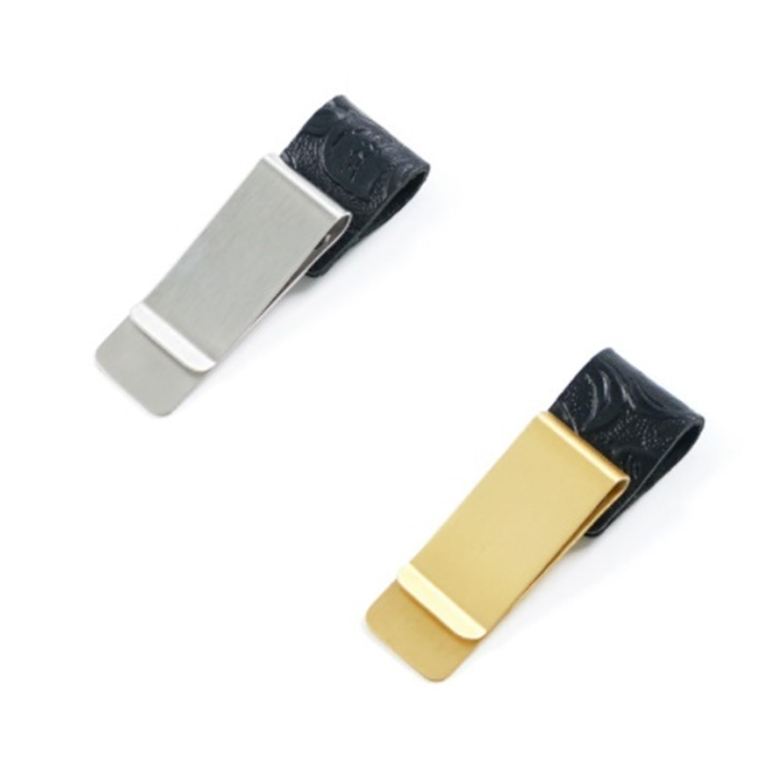 Mlyvax Leather Pen Holder Clip for Traveler Notebook Journals, Brass Bookmark Clips Book Pages Divider for School Stationery(8pcs,Brass)