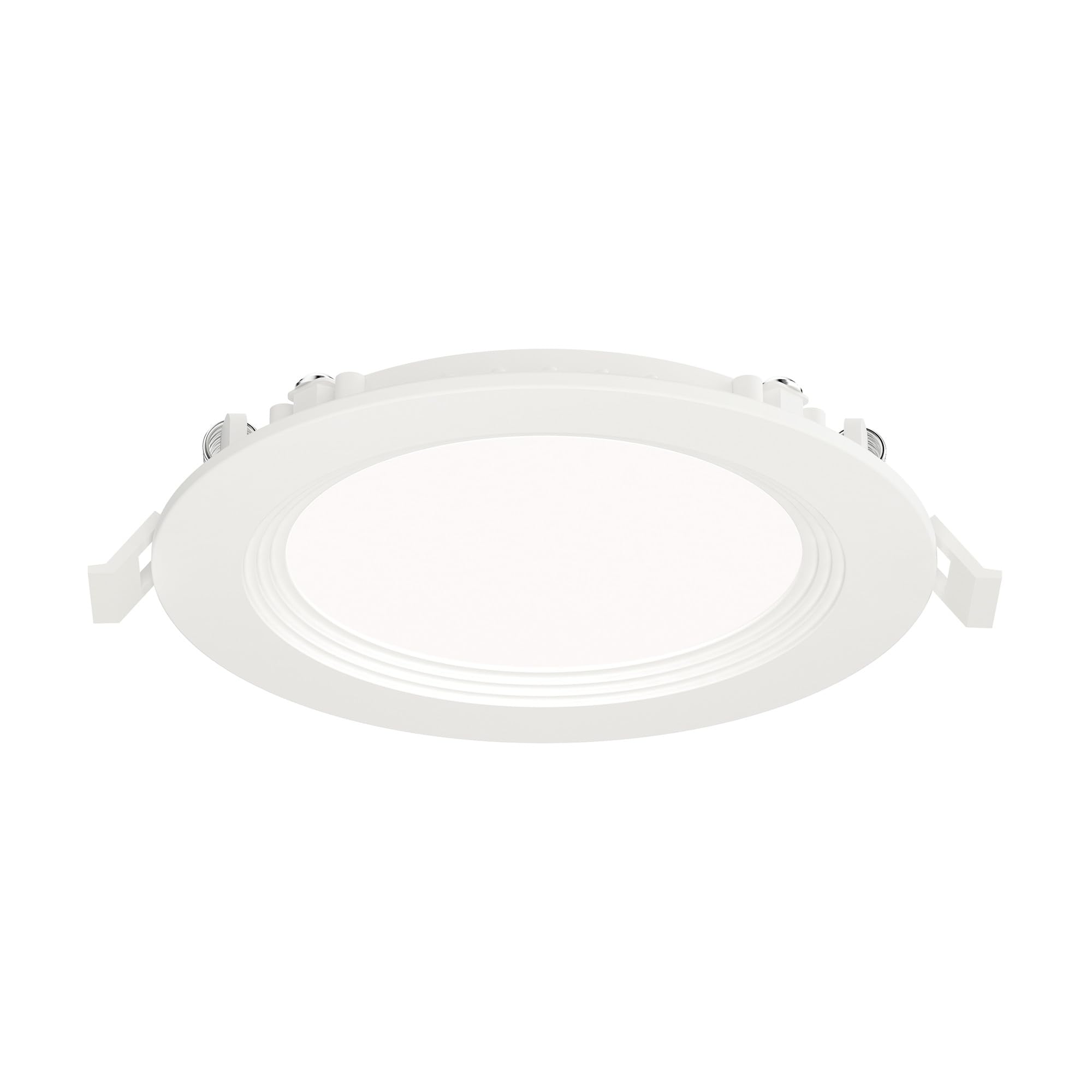 Maxim Lighting 67727WTWT Slim Baffle - 12W 1 5CCT LED Flush Mount-1 Inch Tall and 6.75 Inch Wide