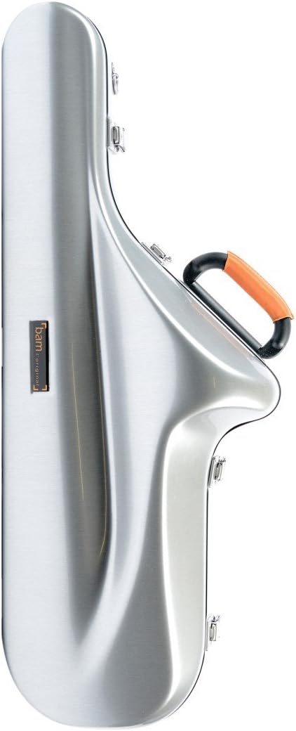 Bam Cabine La Defense Tenor Sax Case - Brushed Aluminum - DEF4012SA