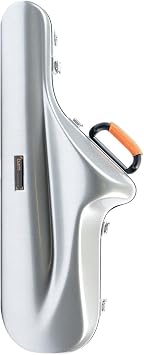Bam Cabine La Defense Tenor Sax Case - Brushed Aluminum - DEF4012SA