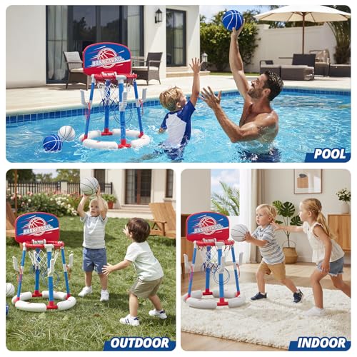 Panier de basket de piscine gonflable pour animer vos étés - 5
