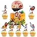 The Lion King Kuchen Dekorationen mit Happy Birthday Acryl Kuchen Topper für Babyparty Hochzeit Geburtstag Party Dekor Kuchendeko Geburtstag, Cake Topper Happy Birthday