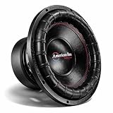 American Bass 15' Elite Series Car Subwoofer, 2400W Peak / 1200W RMS, Dual 4 Ohm and 3' 4-Layer Voice Coil, 150oz Magnet Heavy Duty Hi-Roll Surround, High-Performance Deep Bass in Car Audio Systems
