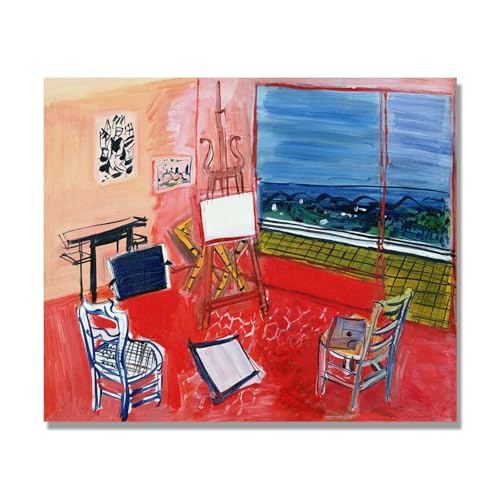 Tableau Raoul Dufy Atelier à Vence | Impression sur Toile 40x48 cm