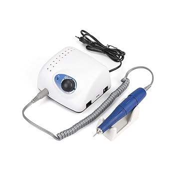35000RPM Nail Drill Machine Strong 210 105L 65W Manicure Pedicure Nail Gel Polishing Device Strong Grinding Nail Drill Bits Set