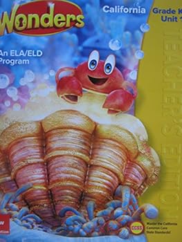 Spiral-bound Wonders Grade K Unit 1 California Teacher's Edition Book