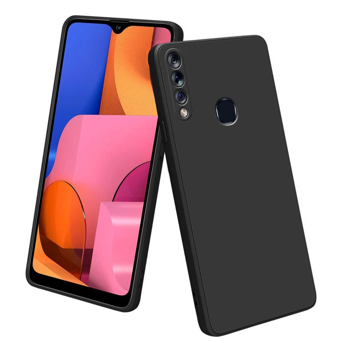 LIRAMARK Silicone Soft Back Cover Case for Samsung Galaxy A20s (Black) (B0BBVFYSMN) Amazon Price History, Amazon Price Tracker