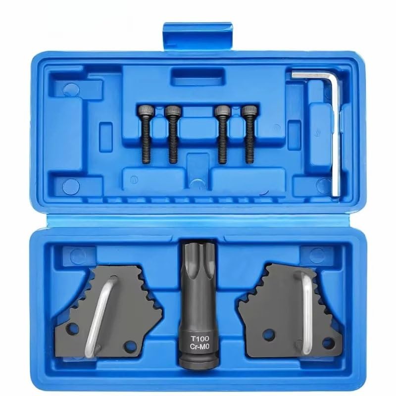 Kit sincronización Herramienta de extracción tornillos rueda dentada árbol levas. Engranaje distribución para inyector compatible con Benz para M276 2010 2011 2012 2013 2014 2015