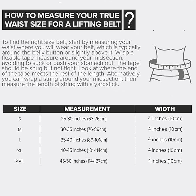 Image of Lever Weightlifting Belt - 10mm Lever Belt for Squats & deadlift - Lever Lifting Belt for Men & Women - Lower Back Support Belt for Weight Lifting, Gym, Fitness & Weight Training
