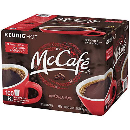 Image of McCafe Premium Roast Coffee (100 K-Cups) (2 Pack)