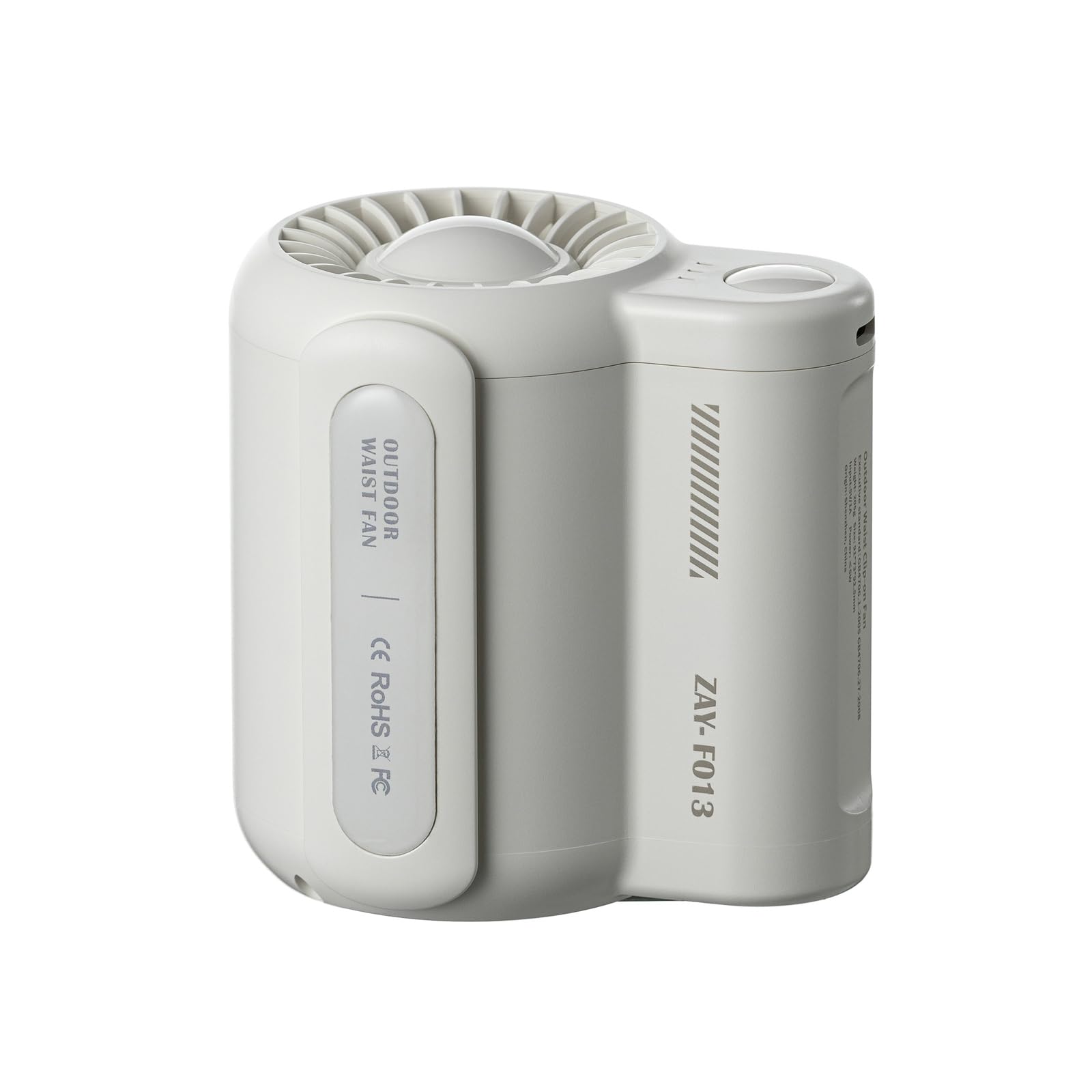 Ventilatore portatile a mano con 3 velocità regolabili, mini ventilatore ricaricabile tramite USB, silenzioso ventilatore da scrivania ideale per viaggi, ufficio e uso all'aperto, ventilatore