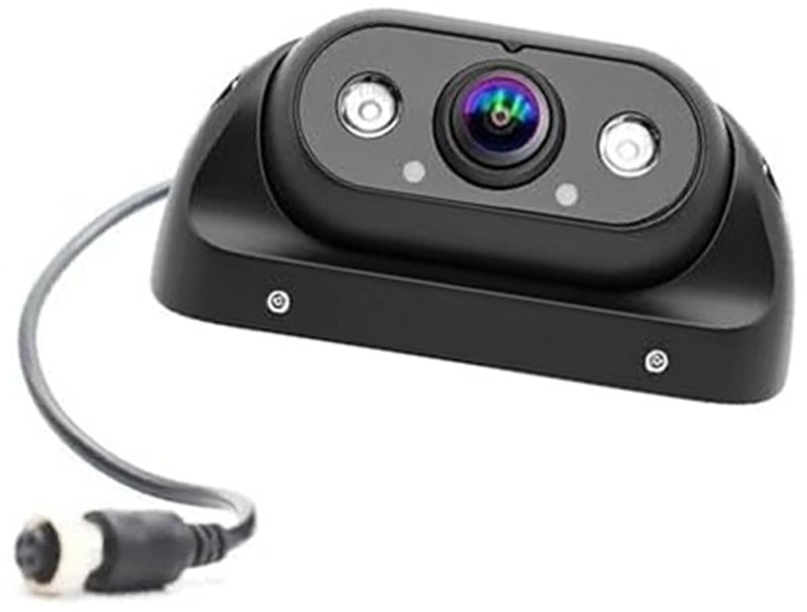 Tylna kamera samochodowa Kamera tylna Cvbs Ahd 1080P Samochód, dla monitorowania autobusów ciężarowych Night Vision Cofanie 12-24 V(BLACK AV)