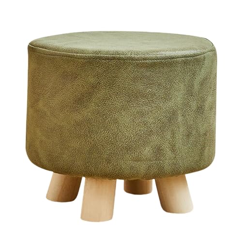 Otomana para sala de estar redonda con diseño sofisticado para hogar 7