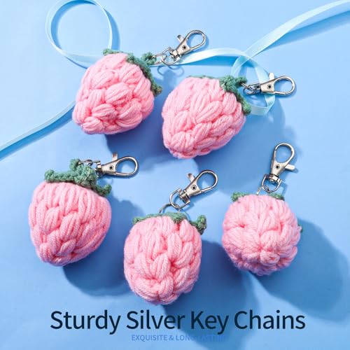 Image of LEOBRO 480PCS Lobster Claw Clasps and Key Rings, Keychain Making Kit - 240PCS Keychain Clips and 240PCS Key Chain Ring, Split Rings, for Key Chains, Crafts, Lanyard, Key, Jewelry Making