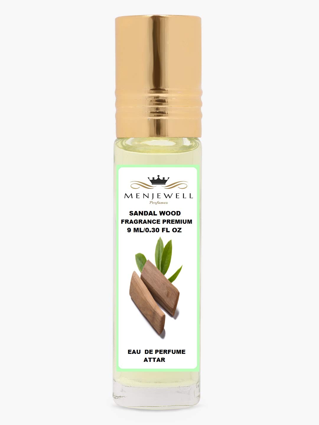 Menjewell Sandal Wood Eau De Perfume for Mens | Natural Long-Lasting Fresh Fragrance Scent | Unisex Aromatic Spray Ideal for Daily Use, Date Night, Gifting, and Special Occasions (9ml)-image-26