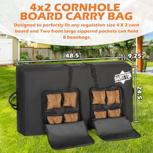 MARITTON Cornhole Carrying Case Fits 4' x 2' Regulation Size Board - image 3