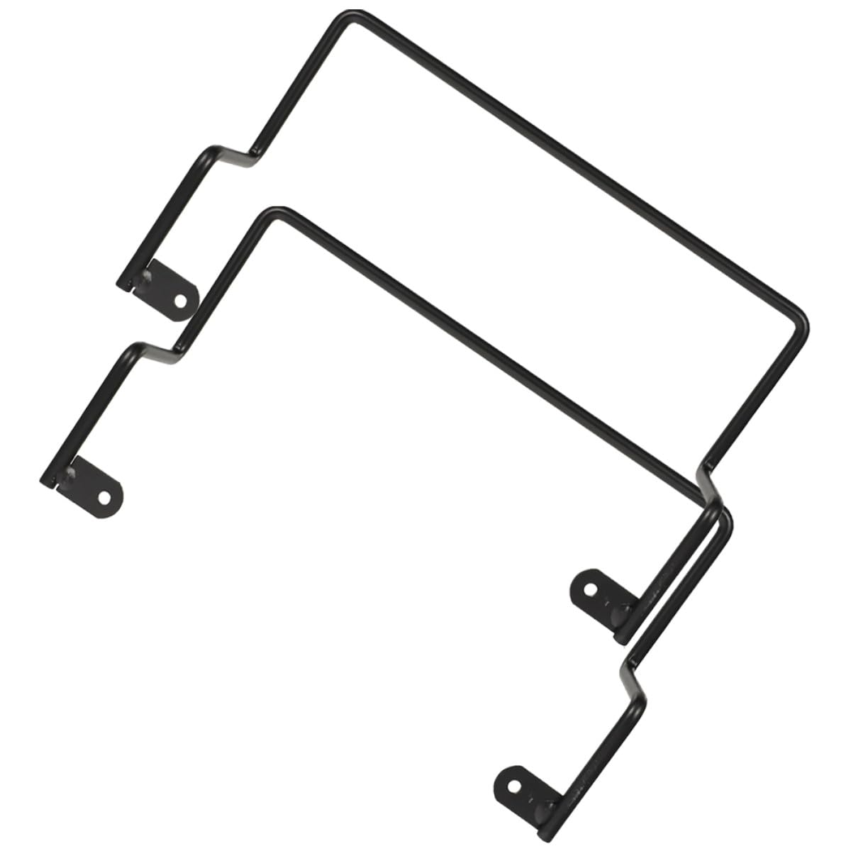 Butées de matelas antidérapantes KICHOUSE en fer noir pour stabiliser le lit