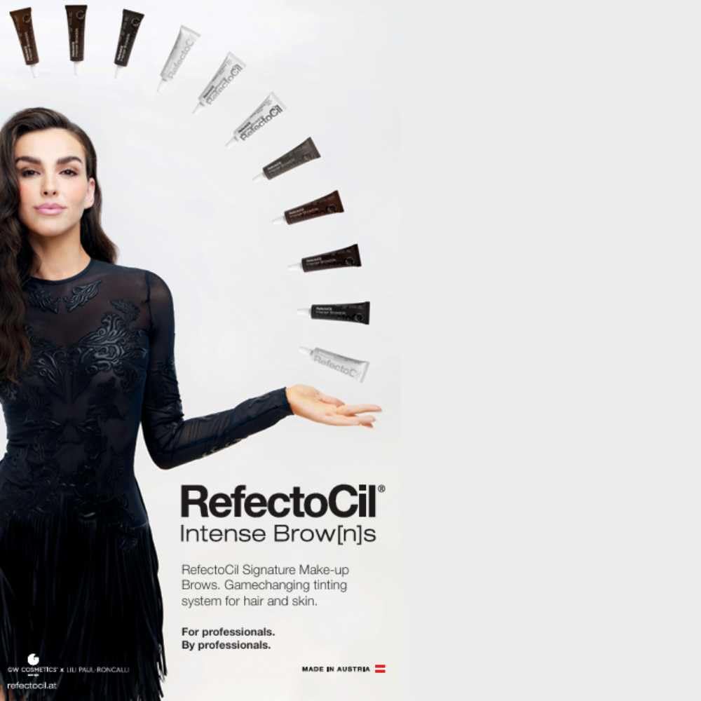 RefectoCil Intense Brow[n]s Gel primer marrone scuro 15ML