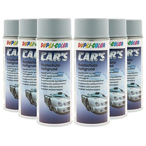 DUPLI-COLOR 100009 CAR´S ROSTSCHUTZ-HAFTGRUND grau Set 6 x 400 ml