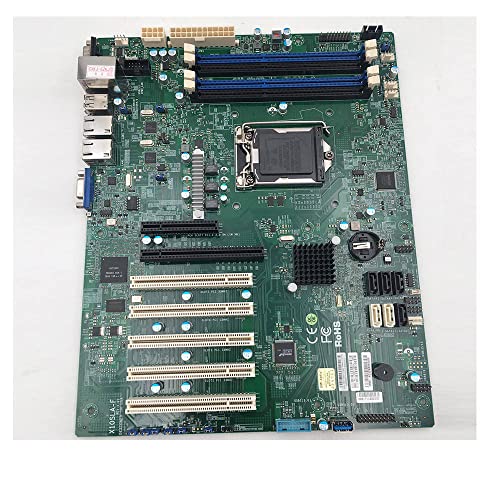 X10SLA-F For Industrial Control PC Motherboard E3-1200 V3/V4 4th Gen. Core i3 ECC Dual GbE LAN Ports LGA1150 DDR3